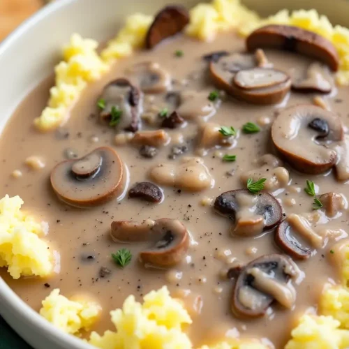 Vegan Mushroom Gravy