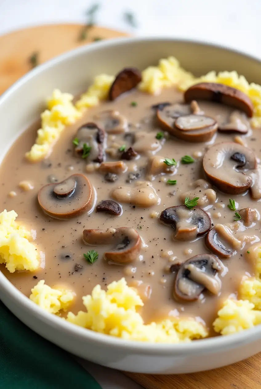 Vegan Mushroom Gravy