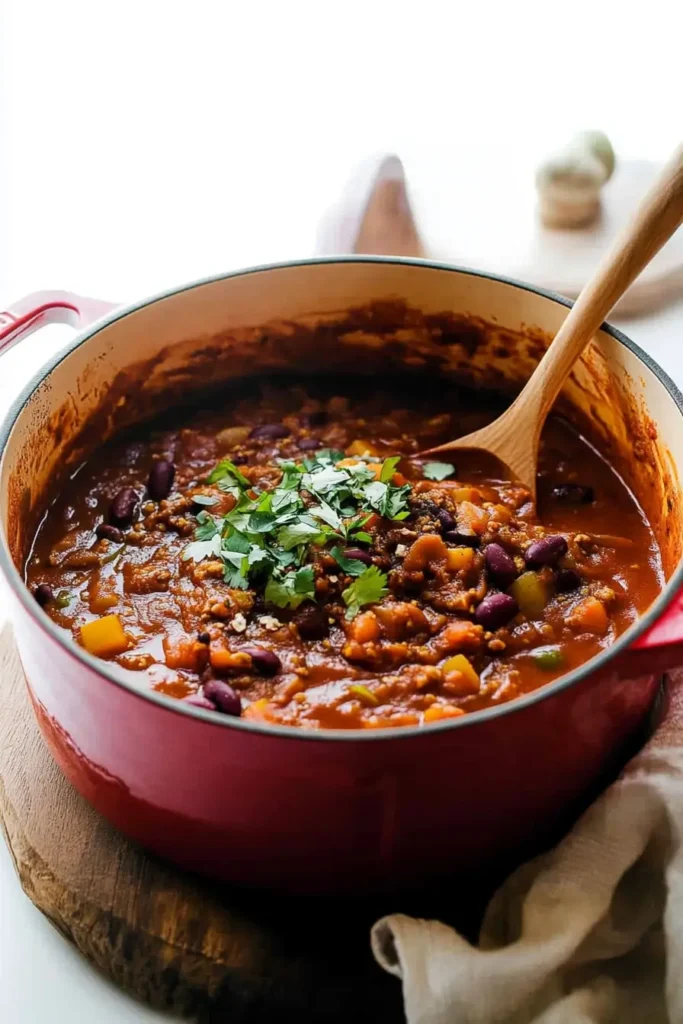 Vegan Pumpkin Chili