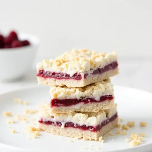 Vegan Raspberry Bars