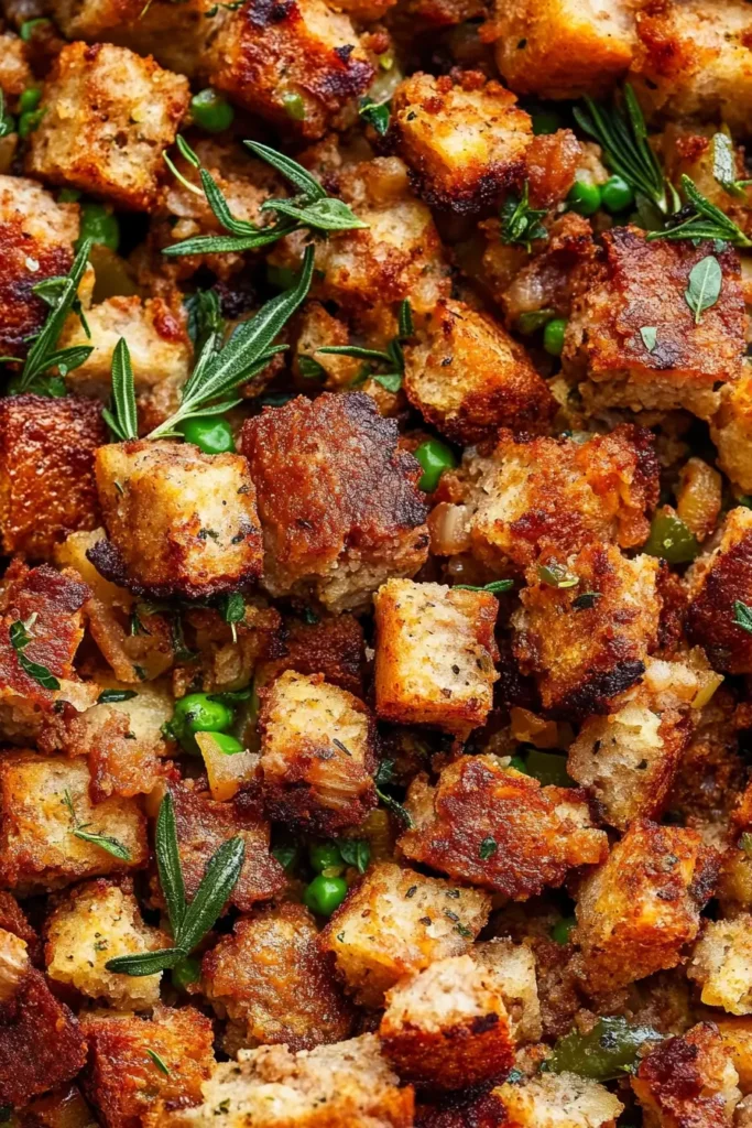 Vegan Sausage Stuffing