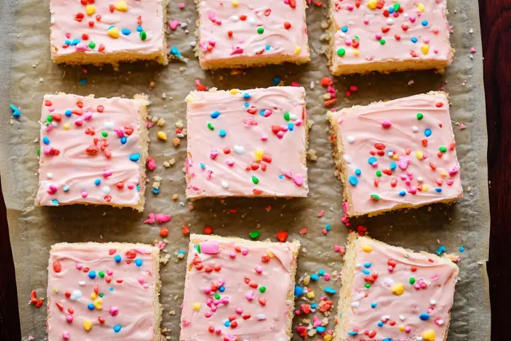 Vegan Sugar Cookie Bars