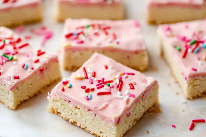 Vegan Sugar Cookie Bars