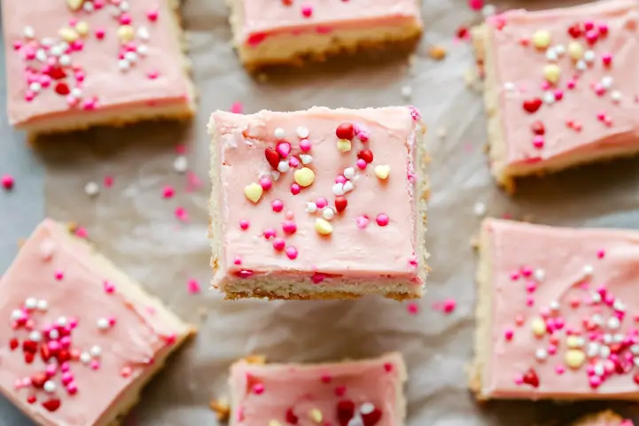 Vegan Sugar Cookie Bars