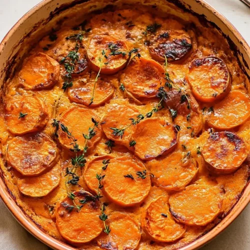 Vegan Sweet Potato Gratin