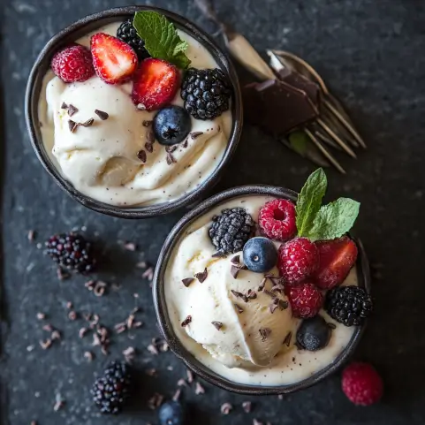 Vegan Yogurt Ice Cream