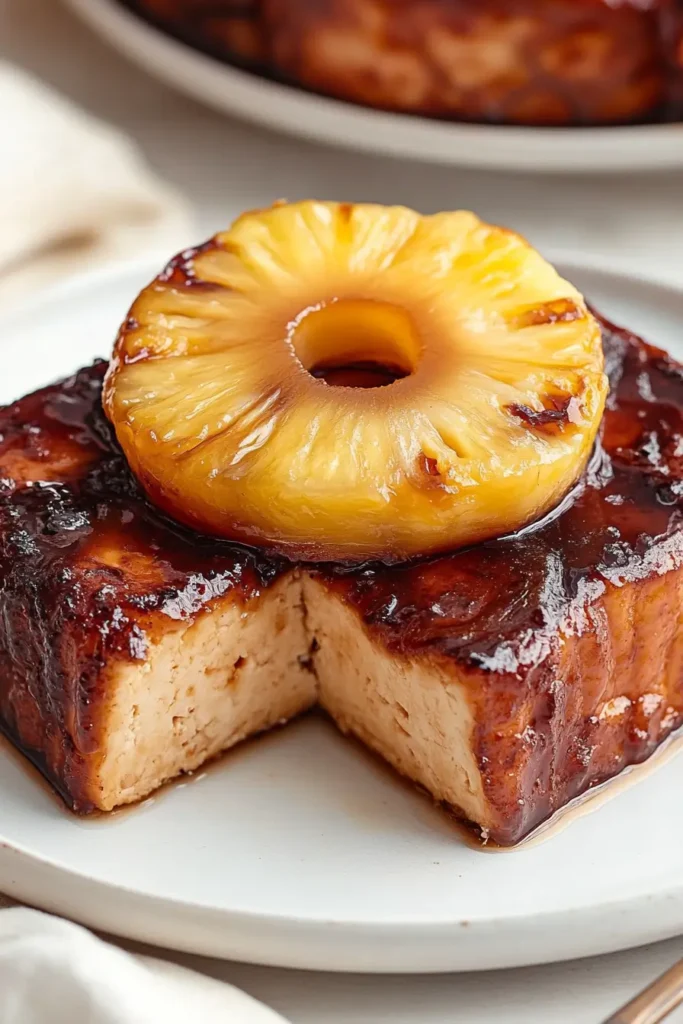 Pineapple Glazed Tofu
