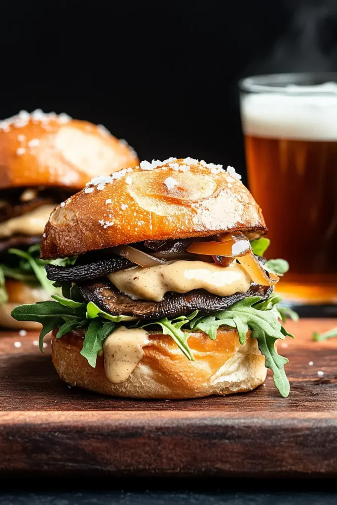 Portobello Mushroom Sliders