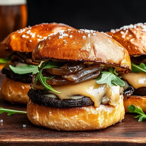 Portobello Mushroom Sliders