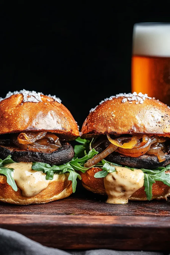 Portobello Mushroom Sliders