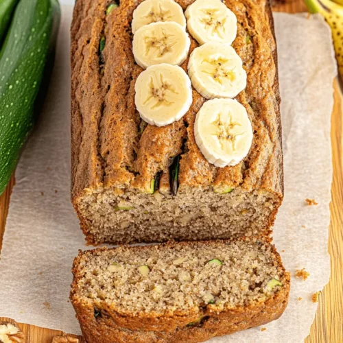 Vegan Banana Zucchini Bread