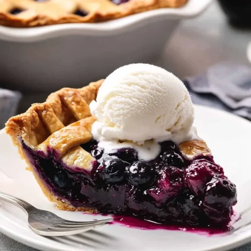 Vegan Blueberry Pie