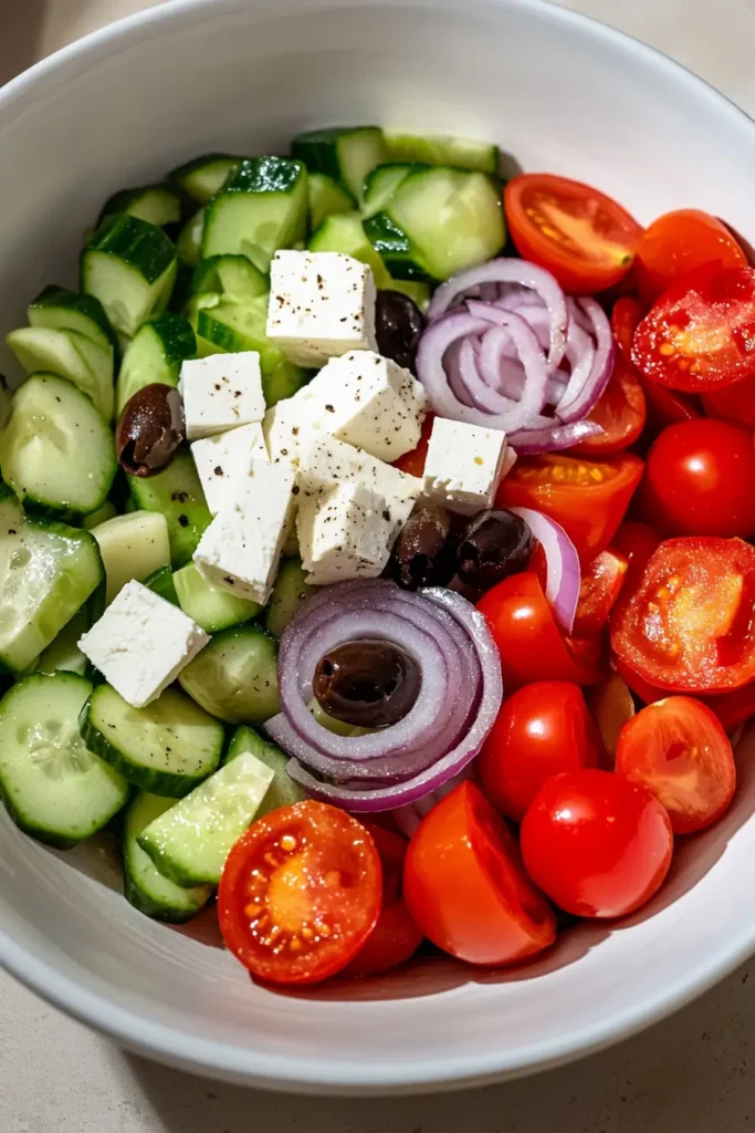 Vegan Greek Salad