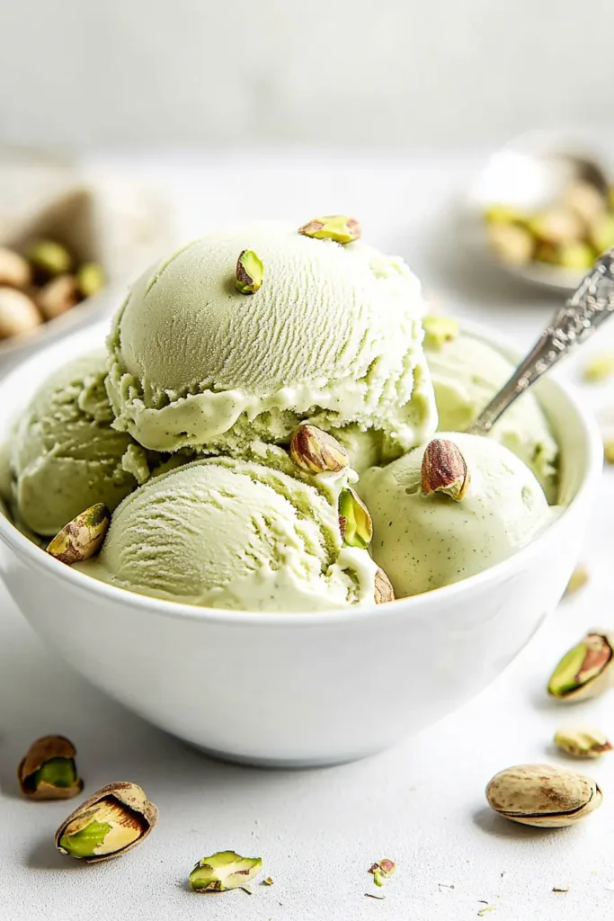 Vegan Pistachio Ice Cream