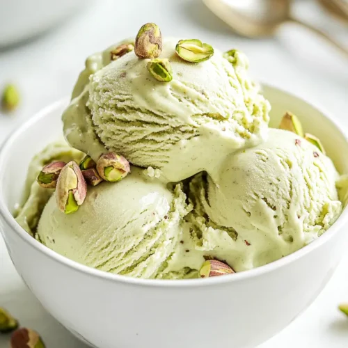 Vegan Pistachio Ice Cream