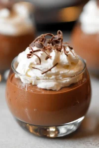 Vegan Tofu Chocolate Mousse